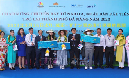 Vietnam Airlines resumes direct flights between Da Nang and Japan